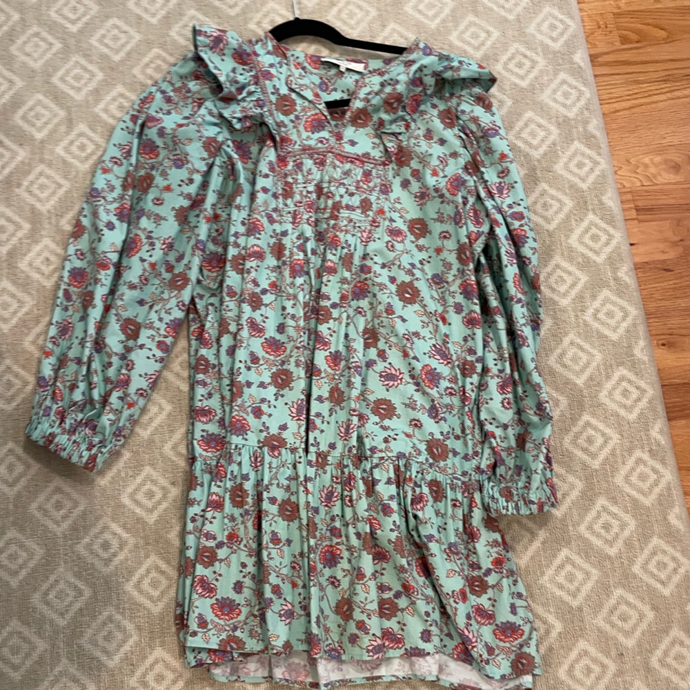 SEA New York size L shift dress turquoise